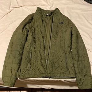 Green North Face Jacket (small)